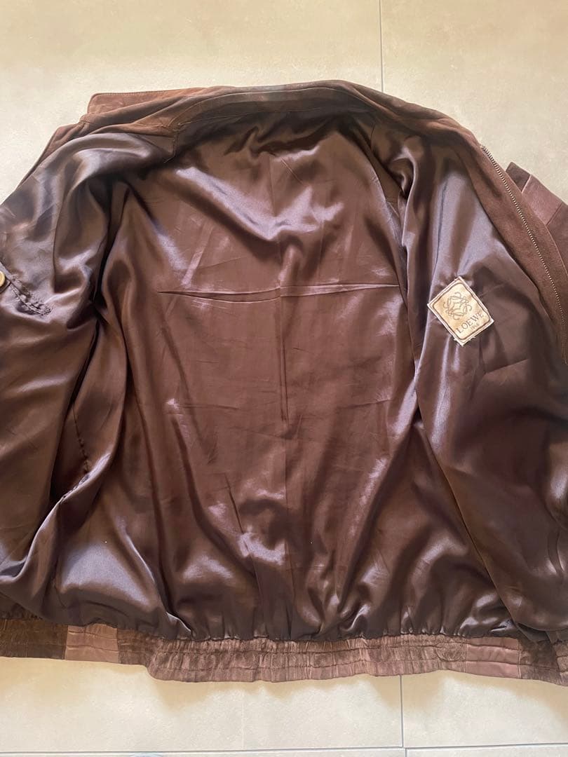 ~80s OLD LOEWE オールドロエベ スエードジャケット