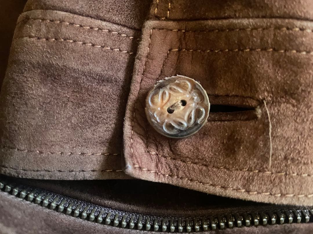 ~80s OLD LOEWE オールドロエベ スエードジャケット