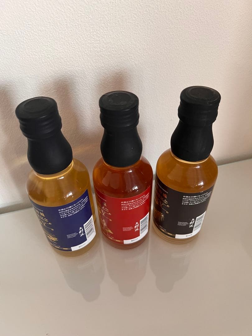 北陸新幹線　開業記念ウイスキー 3本セット