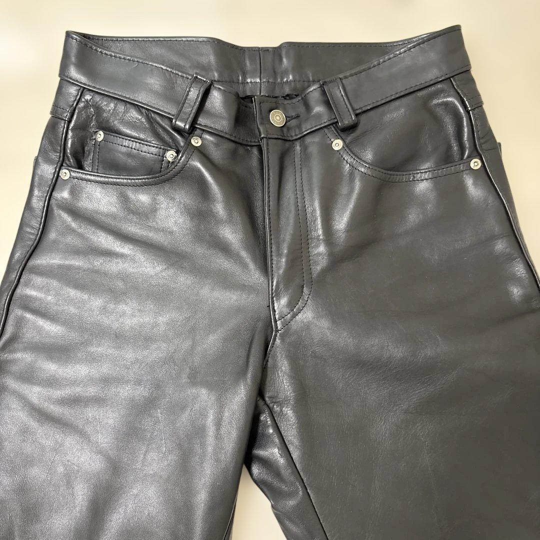 schott ショット　レザーパンツ　32