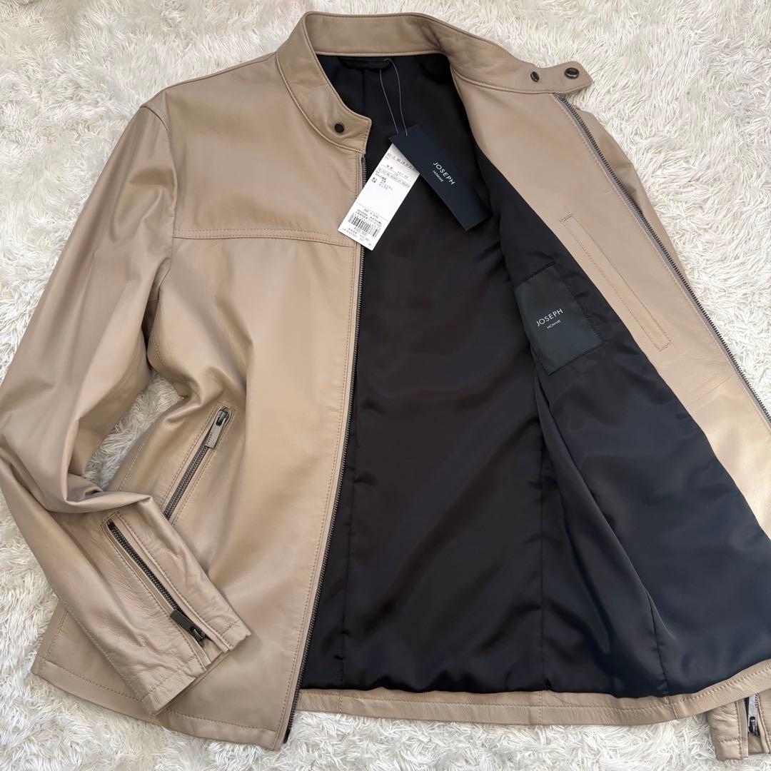 専用　ジョゼフオム　2025年モデル　レザージャケット　ライダースジャケット　L