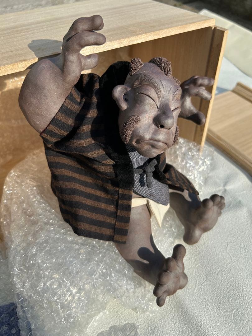 桒原淑男陶芸作品　現代アートくわはらよしお