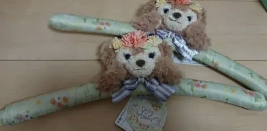 スプリングインブルーム　シェリーメイ　ステラルー　香港ディズニー　ハンガー　シー