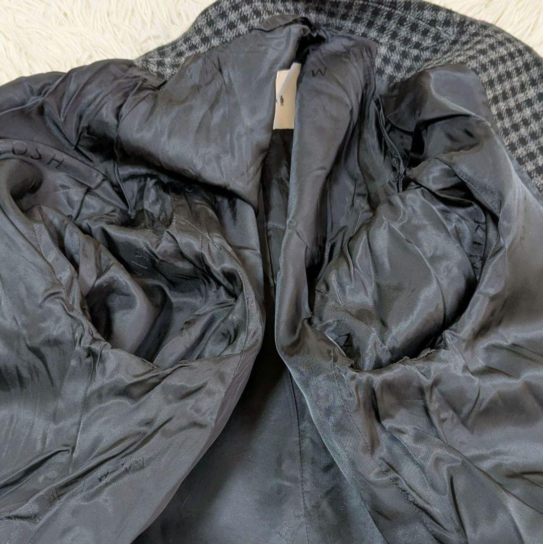 マッキントッシュ チェスターコート シェパードチェック ギンガムチェック 42