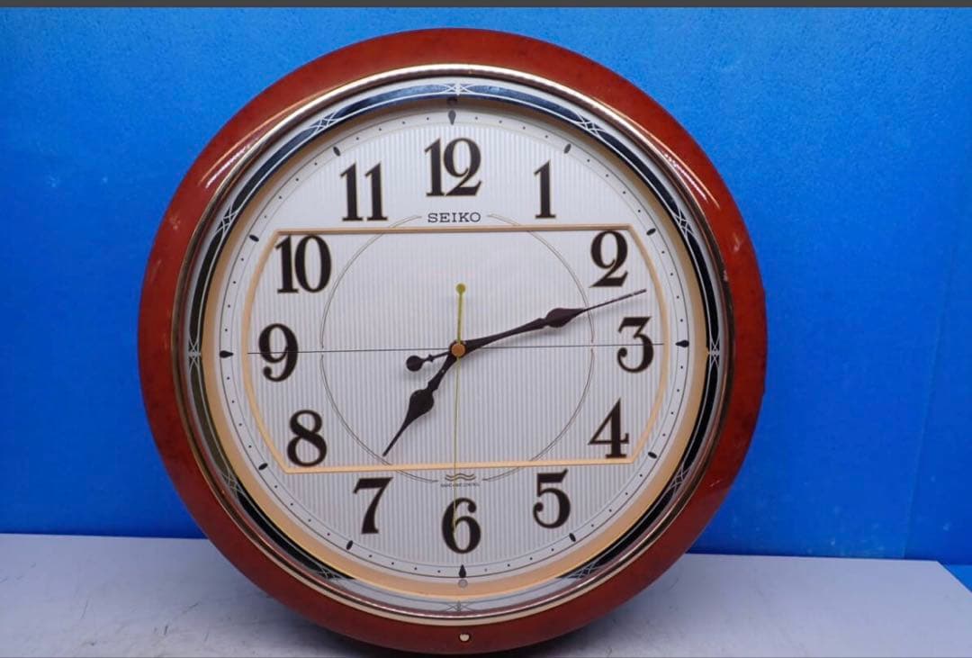 D929#SEIKO 電波時計 からくり時計 掛け時計 セイコー RE559B