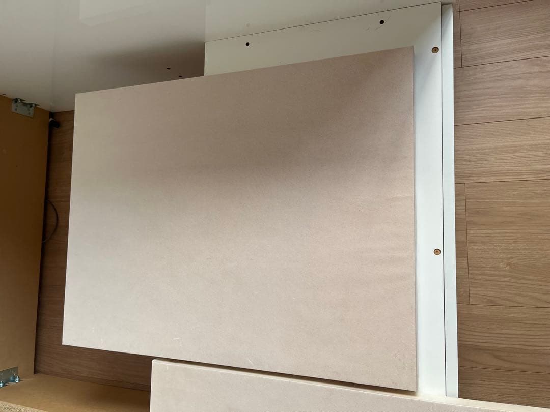 ニトリ　ヴァイン　NITORI ダブルベッドフレーム （ヴァイン深型/WH）