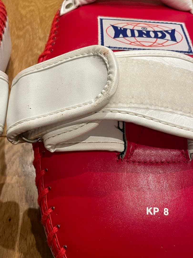 WINDY キックミット KP 8 赤