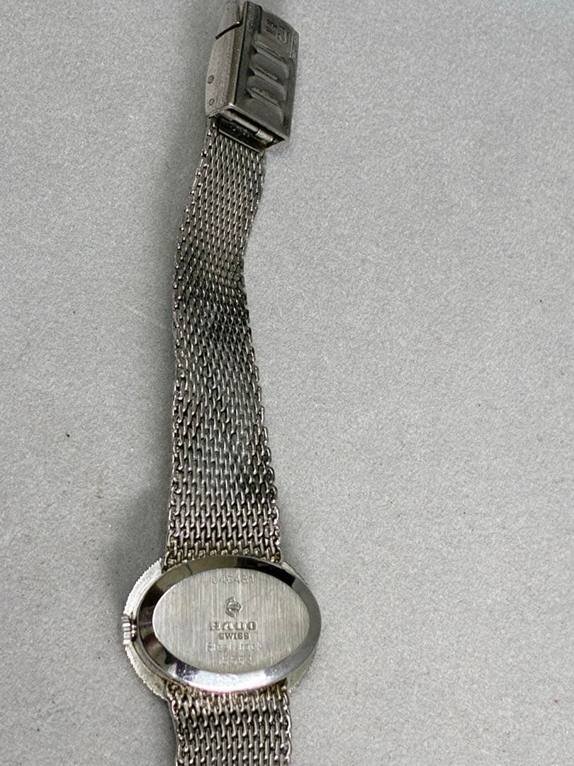 希少品 RADO ラドー 腕時計 レッド レディース 手巻き 箱付き 稼働品