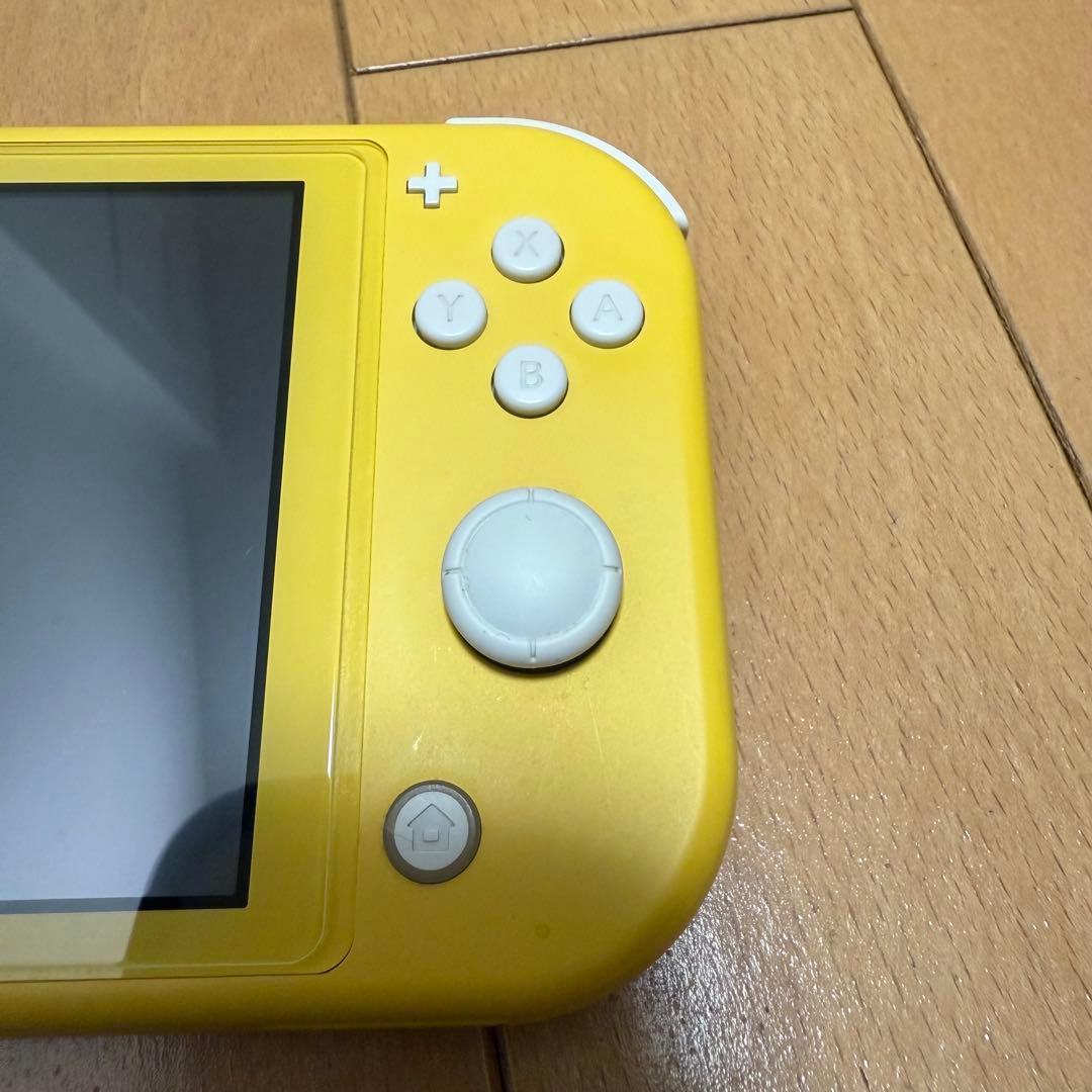 Nintendo Switch Lite イエロー ジャンク品 ケース付き