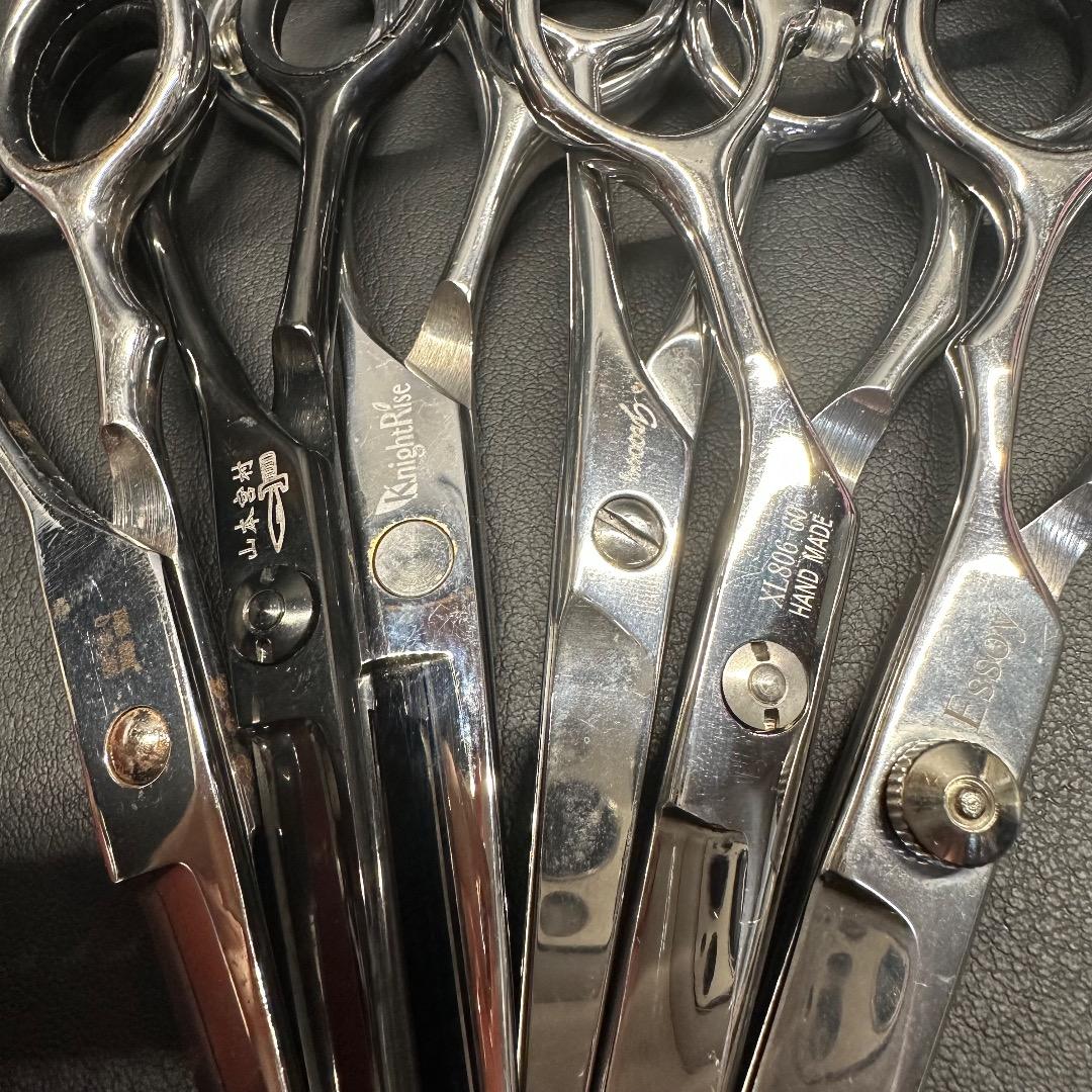 ♡Bb右1017 理美容道具 ハサミ スキバサミ シザー など 54点まとめ