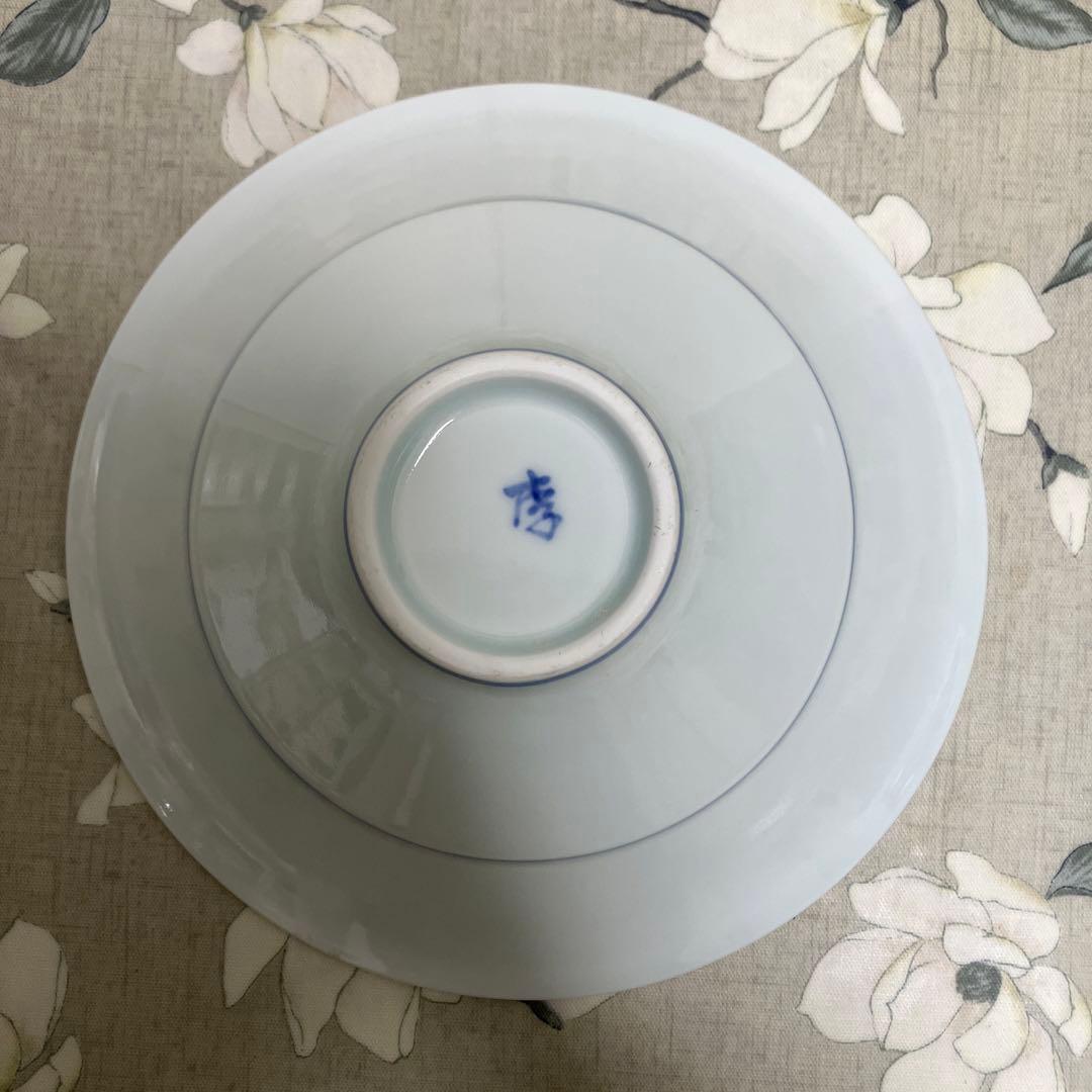 有田焼 李荘窯 伊勢海老 縁起物 5客 エビ 深鉢 鉢 麺鉢 丼 染付