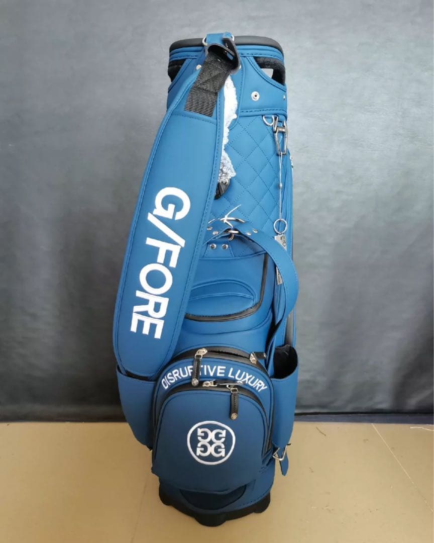 【即発送】 G/FORE ジーフォア ゴルフ キャディバッグ スタンド式 ブルー