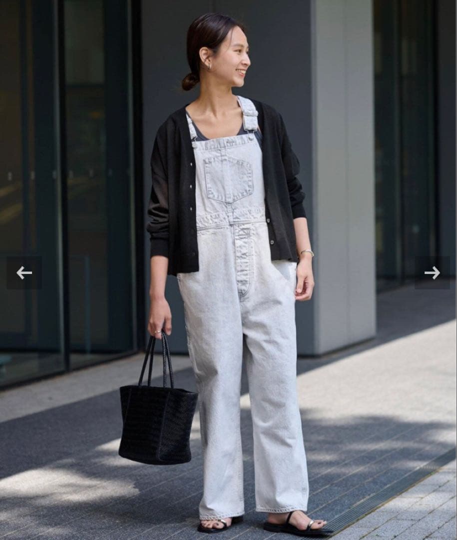 FRAMeWORKカラーデニムサロペット　36