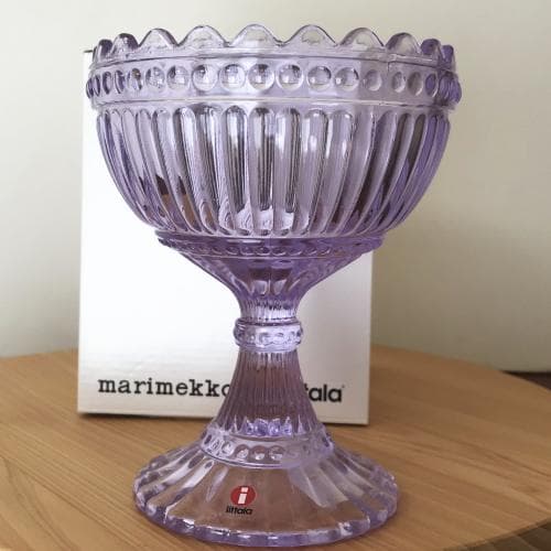 未使用 イッタラ マリボウル ラージ ラベンダー お箱・バーコードシー