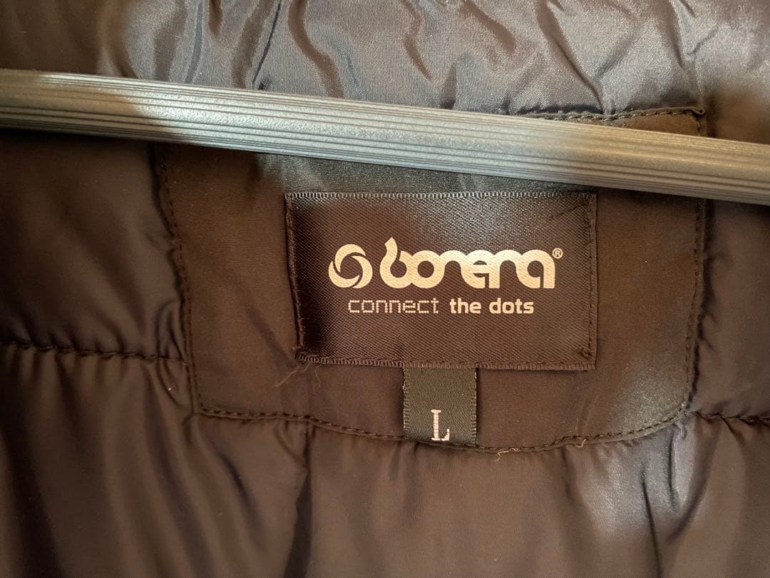 bonera フード付きハーフベンチコート 黒L極美品