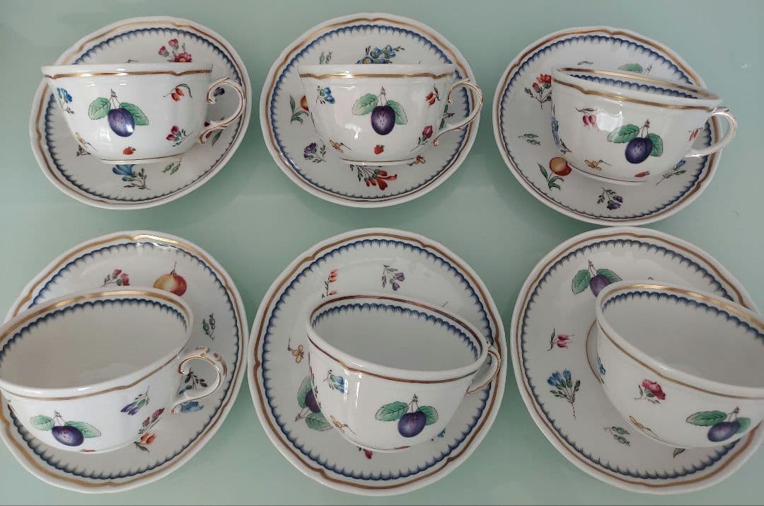 リチャードジノリ イタリアンフルーツ 6客セット