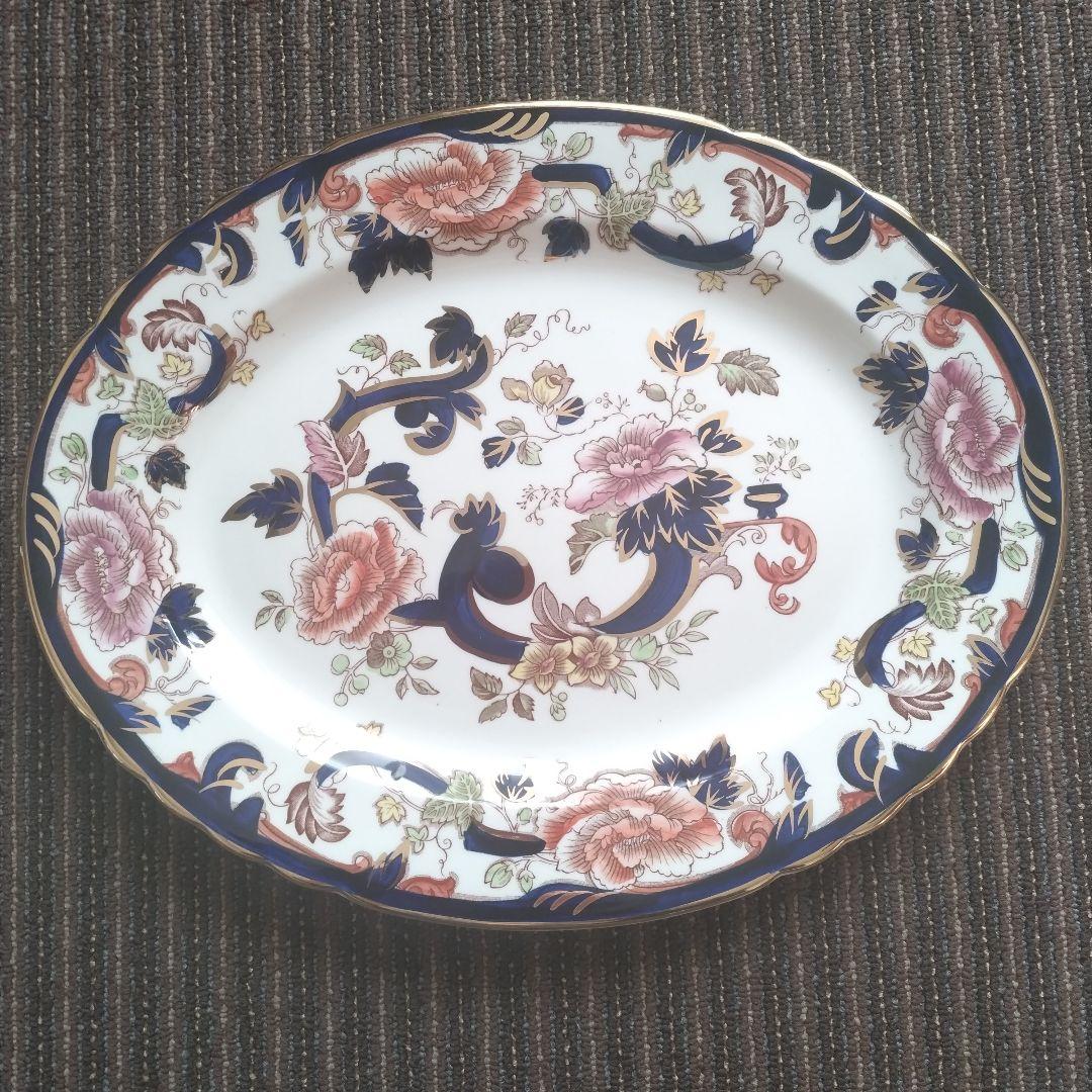 【美品】Mason's メイソンズ　Mandalay マンダレイ　オーバル大皿