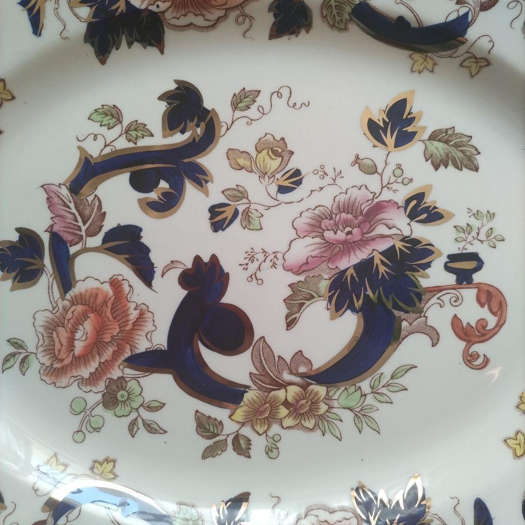【美品】Mason's メイソンズ　Mandalay マンダレイ　オーバル大皿