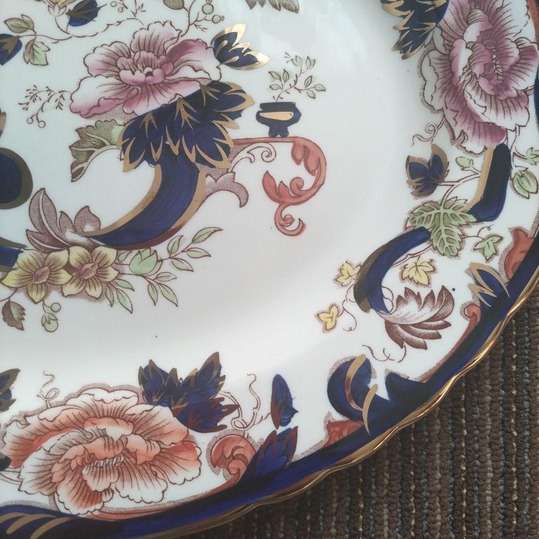 【美品】Mason's メイソンズ　Mandalay マンダレイ　オーバル大皿