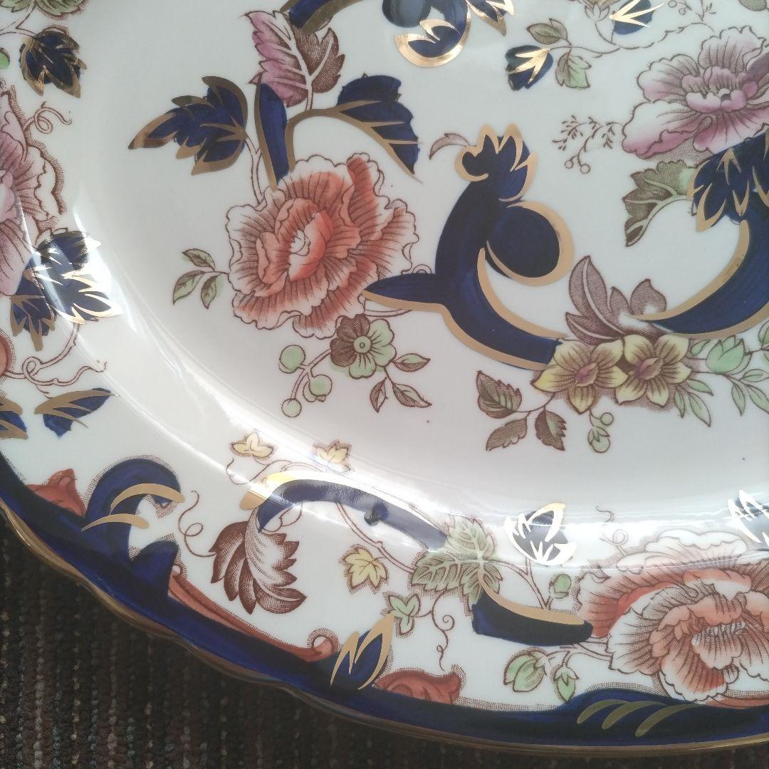 【美品】Mason's メイソンズ　Mandalay マンダレイ　オーバル大皿