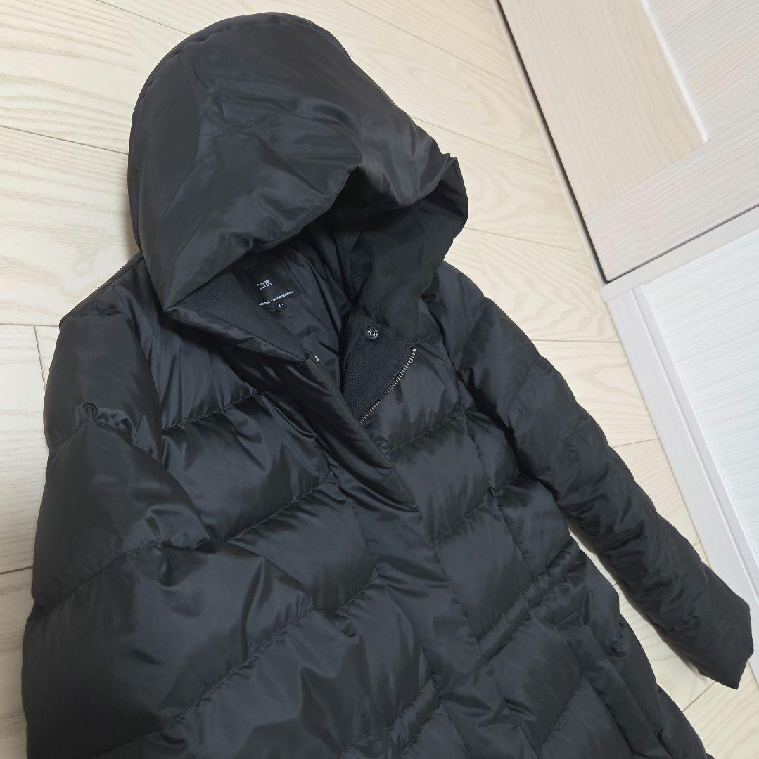 VERY12月号掲載/】洗えるシレータフタ ミドル丈 ダウンコート