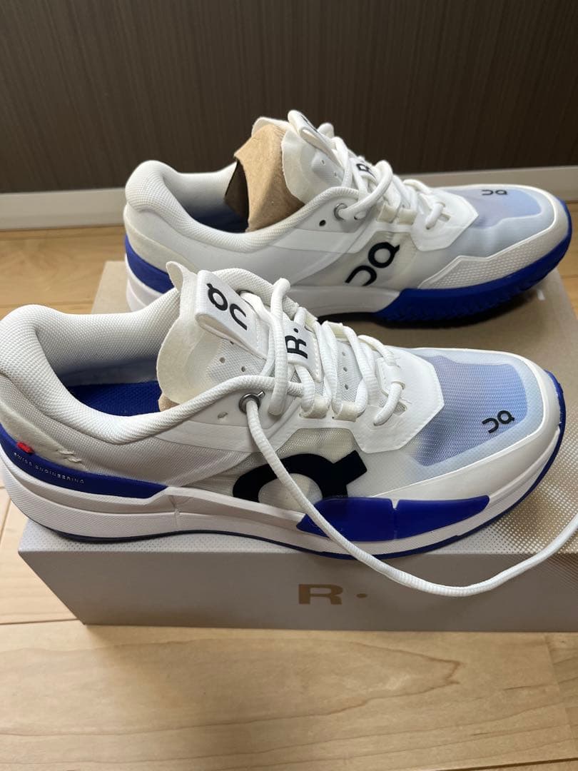 シューズ(男性用) On THE ROGER Pro 2 White/Indigo 25.5