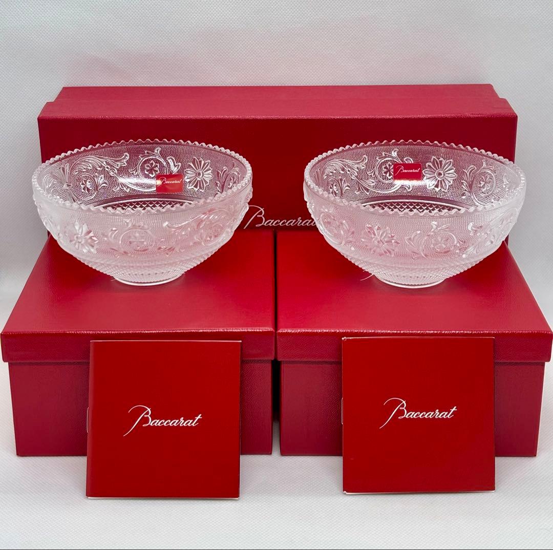 #バカラ アラベスク ボウル 2個セットP-3m