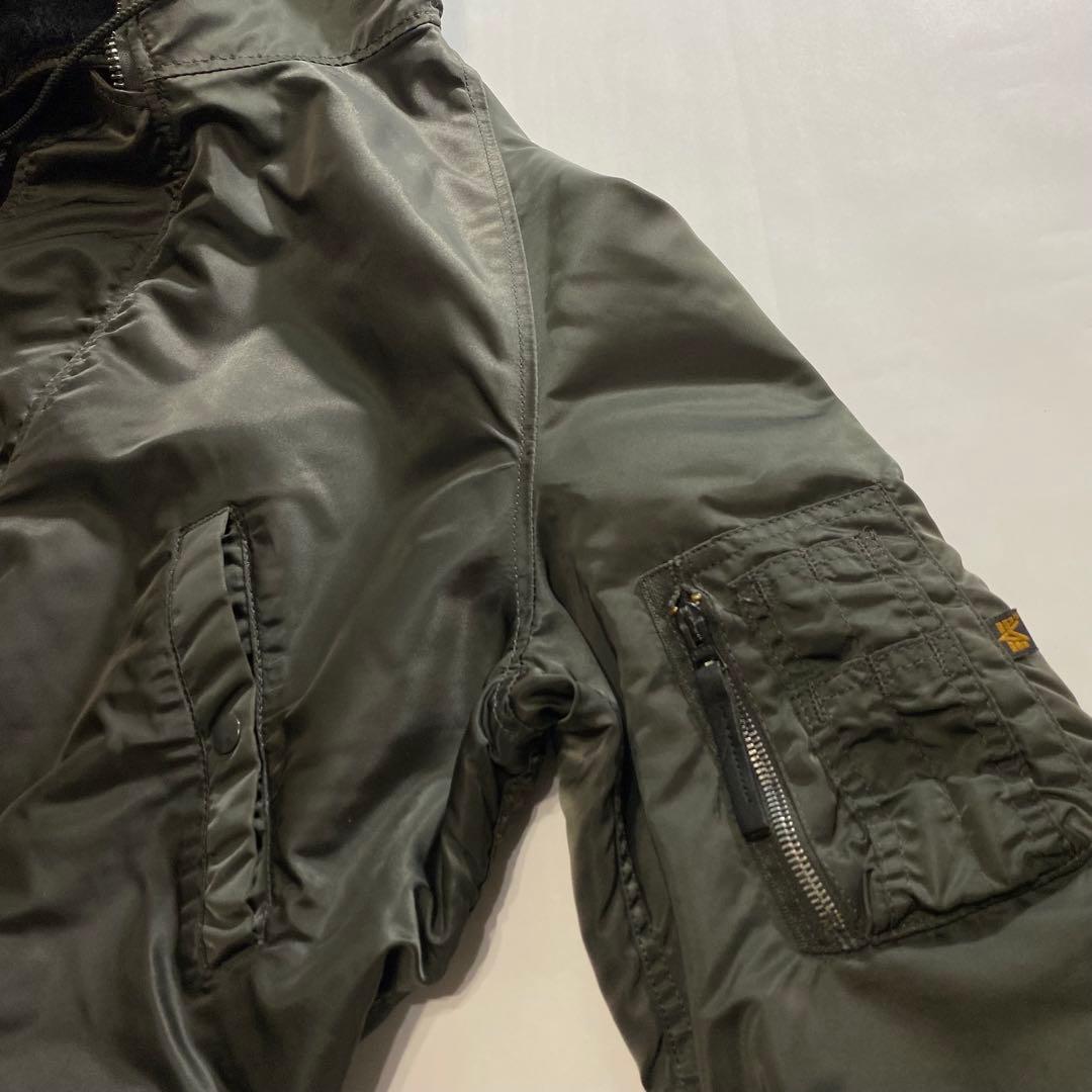 わけあり USA製 ALPHA アルファ N-2B n2b IDEAL カーキ