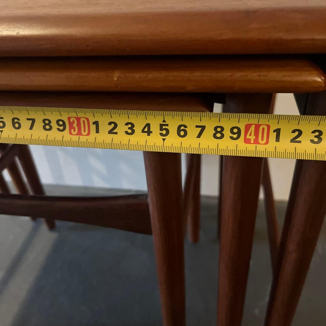 デンマーク製　ヴィンテージ　ネストテーブル