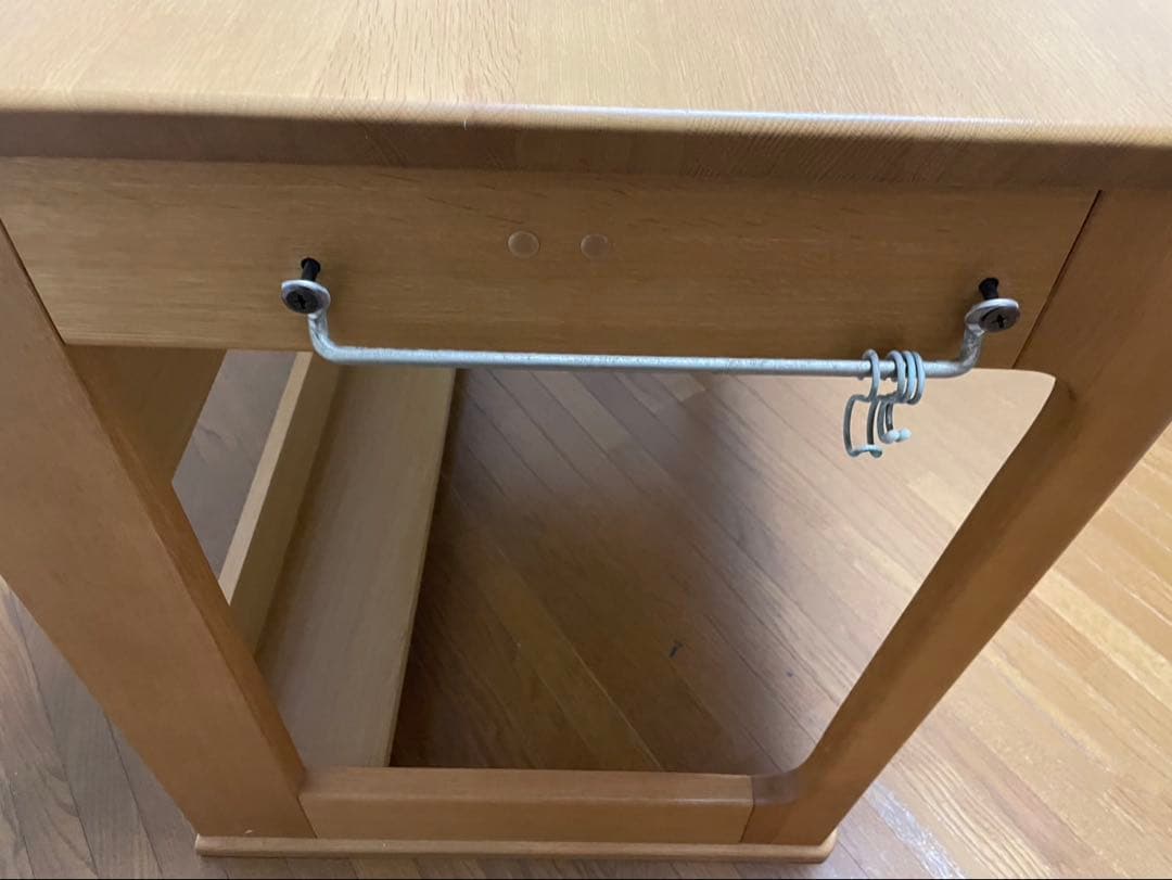 出品者送料負担　イトーキ学習机 天然木　ウッド　木製