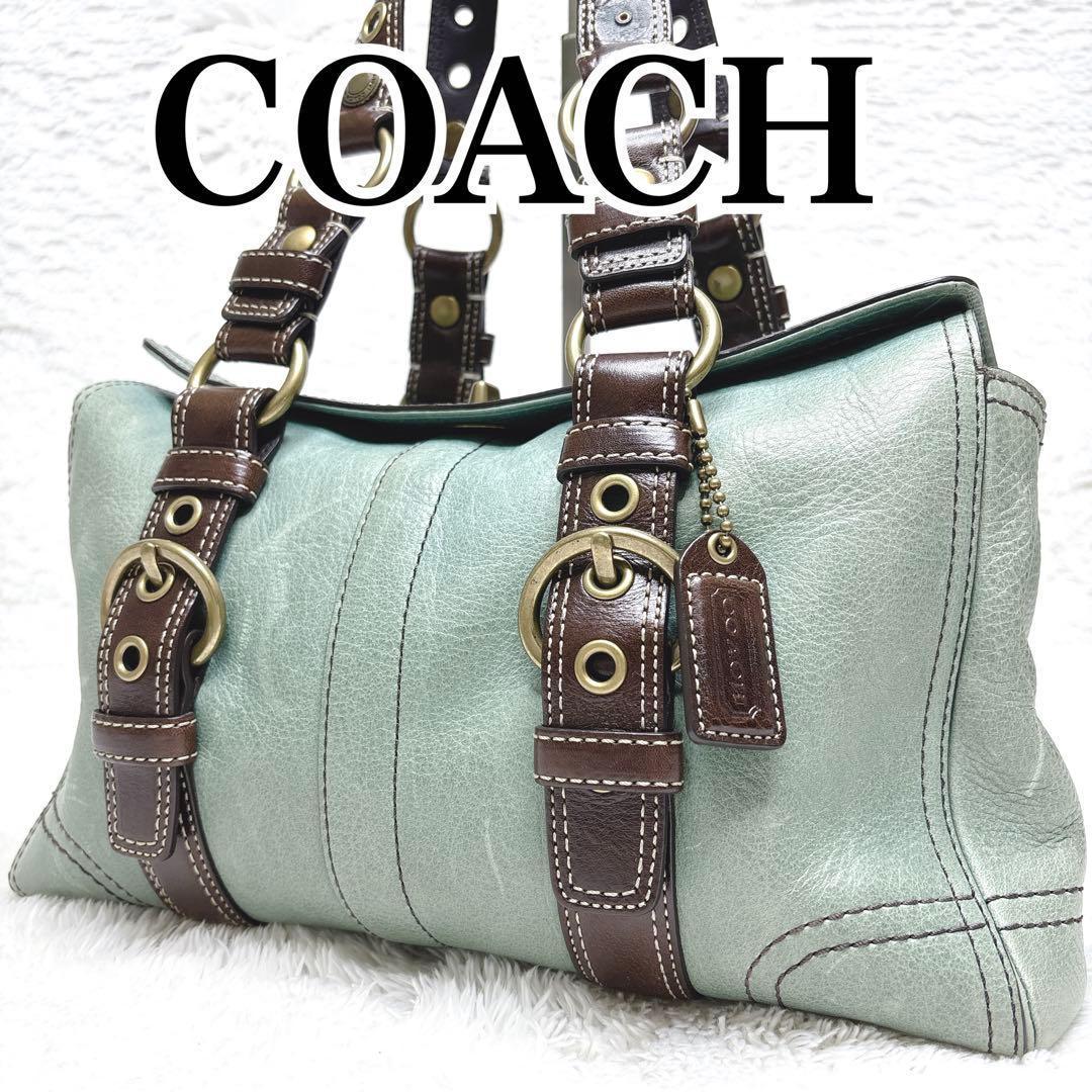 バッグ COACH archive Studded All Leather Y2K