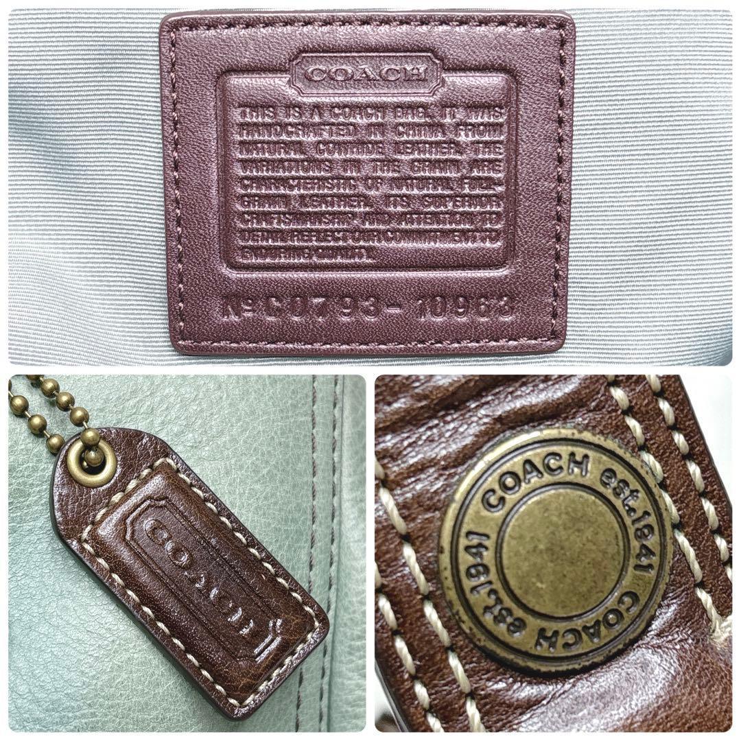 バッグ COACH archive Studded All Leather Y2K