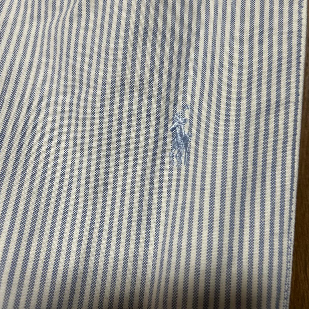 Ralph Lauren ストライプ フリルエプロン