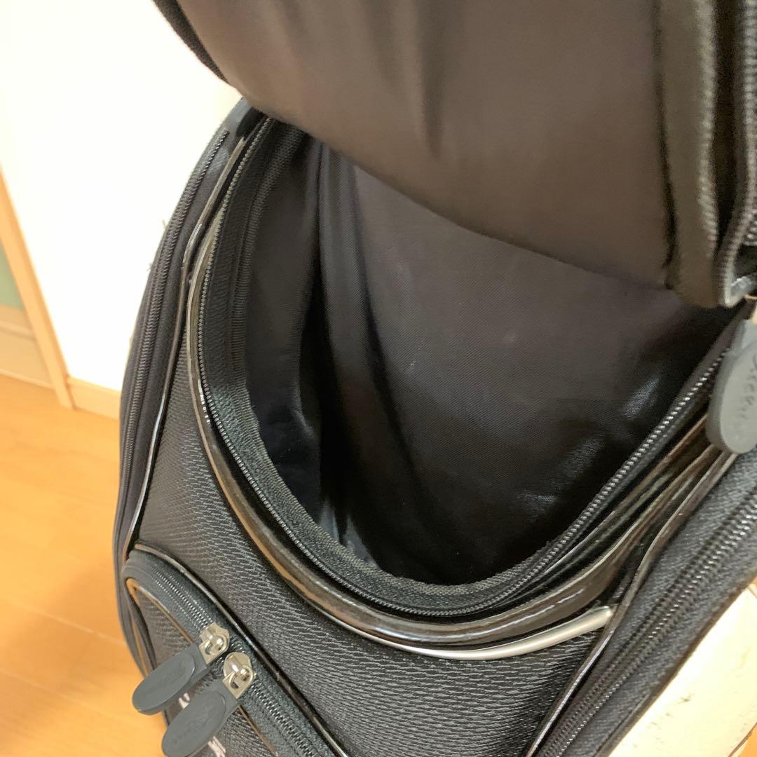 Titleist キャディバッグ 黒/白 ロゴ入り