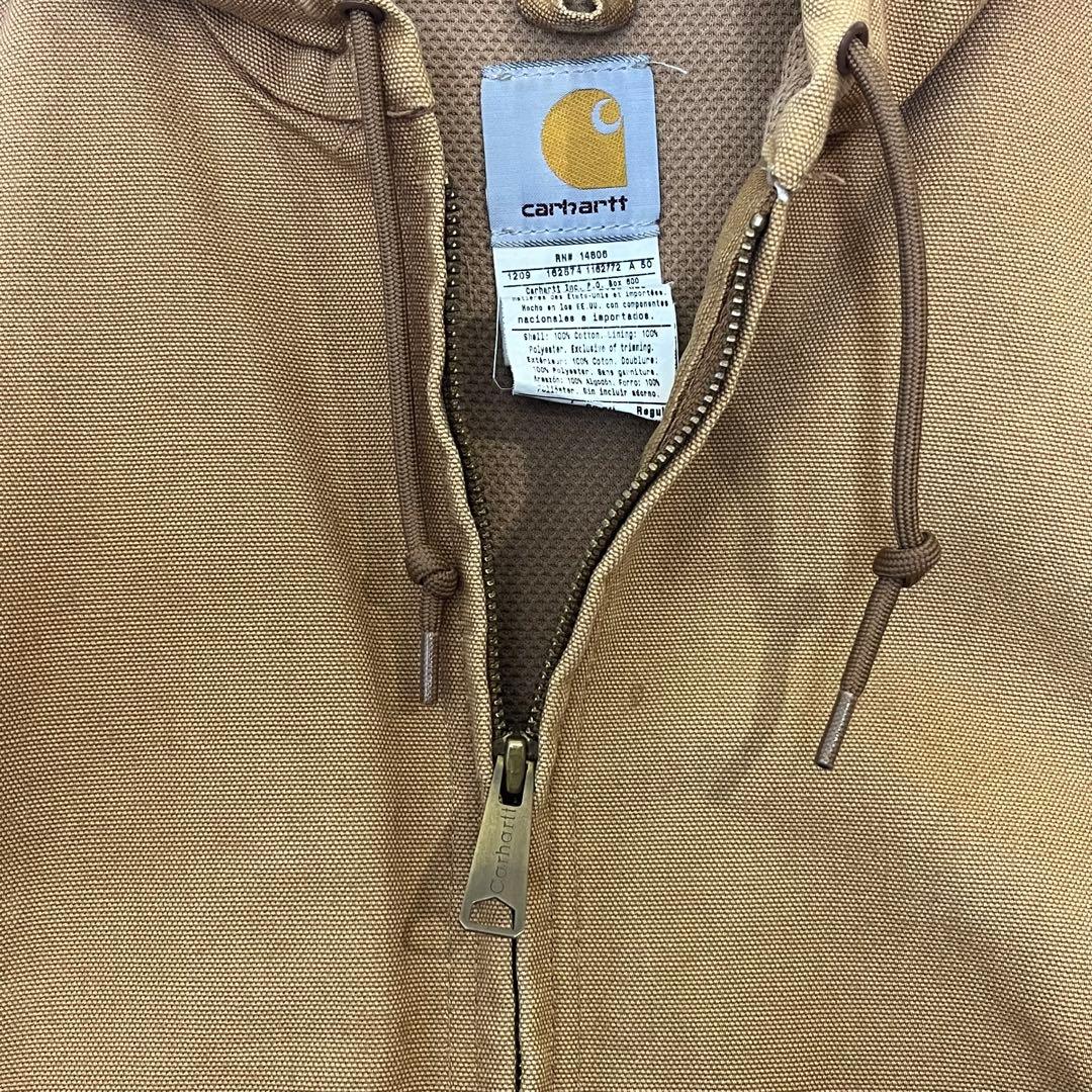 Carhartt アクティブジャケット　USA J131 ブラウン