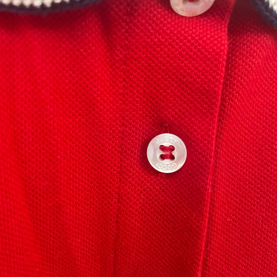 GUCCI 赤 半袖ワンピース　サイズ5