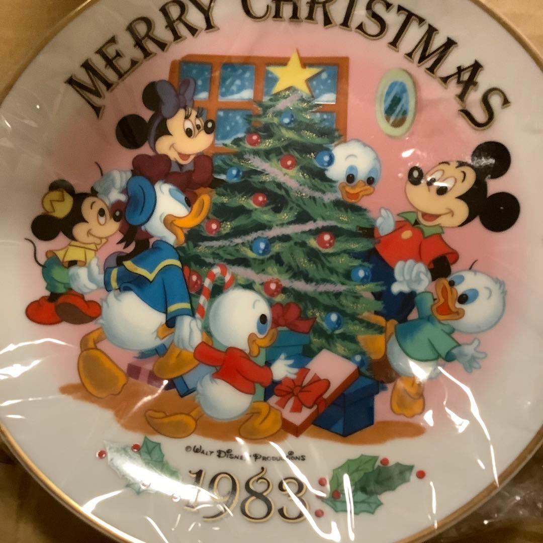 ディズニー 1000枚限定　レアクリスマス　プレート 飾り皿　5枚セット