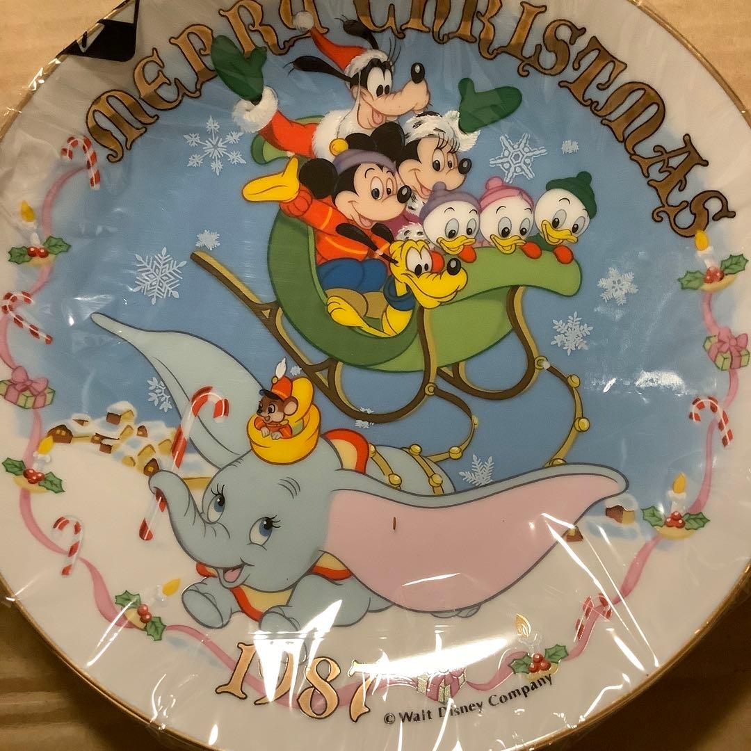 ディズニー 1000枚限定　レアクリスマス　プレート 飾り皿　5枚セット