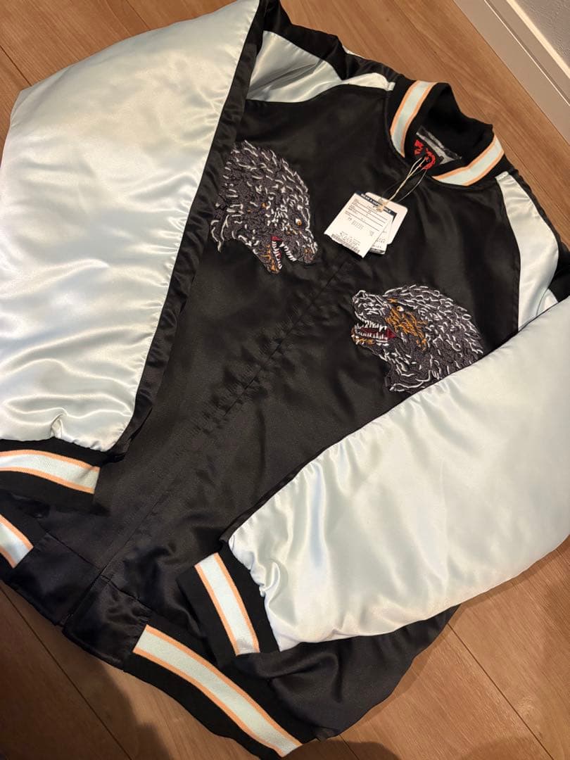 蓄光刺繍リバーシブル　スカジャン ゴジラ-1.0 Lサイズ　ブリーズ