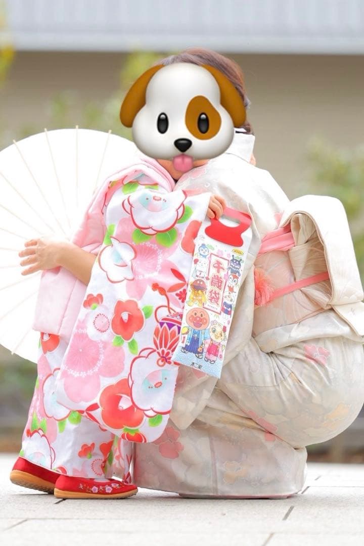 被布セット 京都花ひめ 七五三　３歳