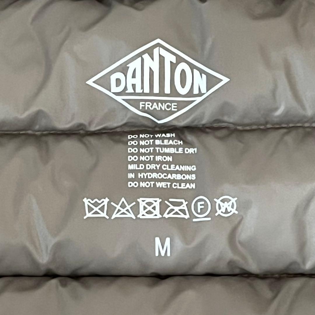 DANTON 　ダントン　インナーダウンベスト　M　 WOMEN