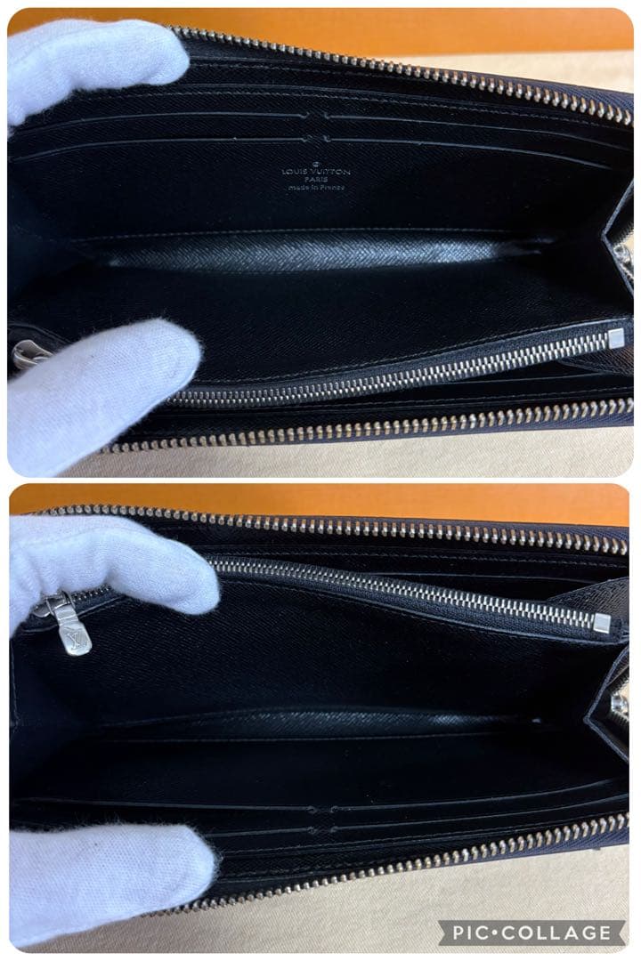 【美品】ルイヴィトン エピ ポルトフォイユクレマンス ラウンドファスナー 長財布