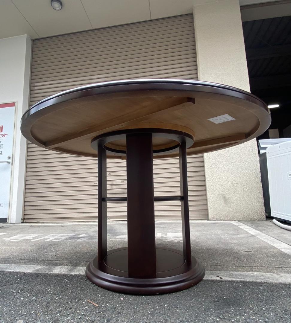 A569♠️エルガダイニングテーブル 径120cm 高70cm ラウンドテーブル
