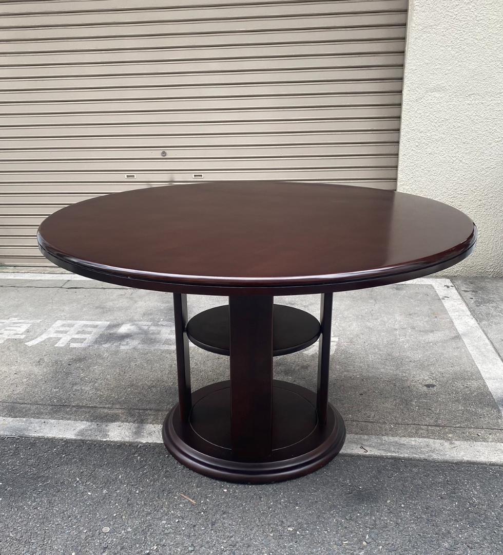 A569♠️エルガダイニングテーブル 径120cm 高70cm ラウンドテーブル