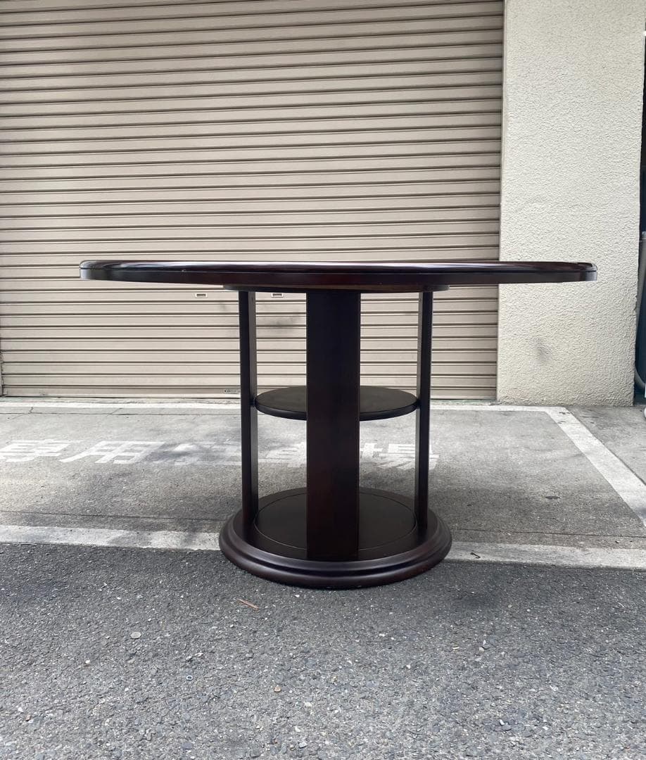 A569♠️エルガダイニングテーブル 径120cm 高70cm ラウンドテーブル