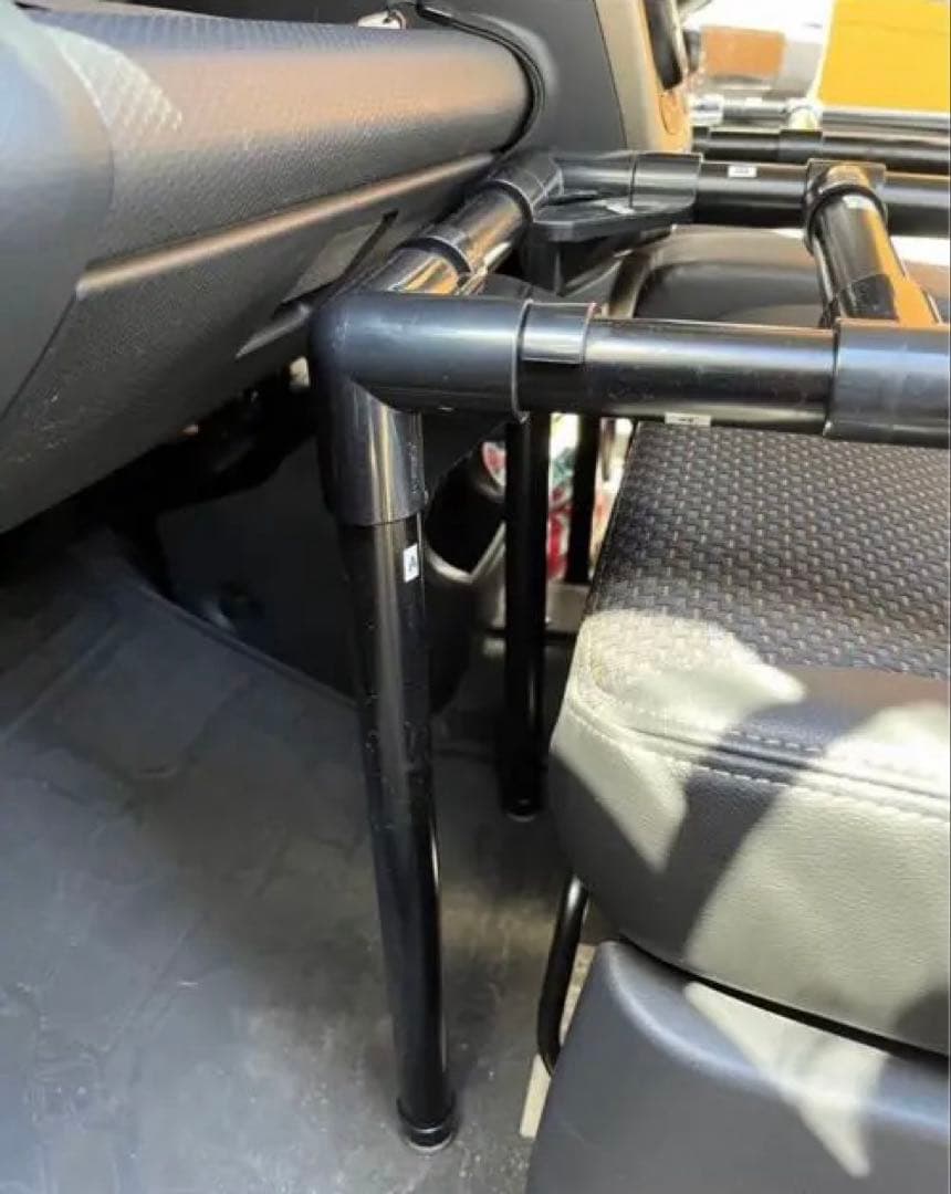 【最終値下げ】車中泊用　手作りフラットベッドキット　スズキハスラー