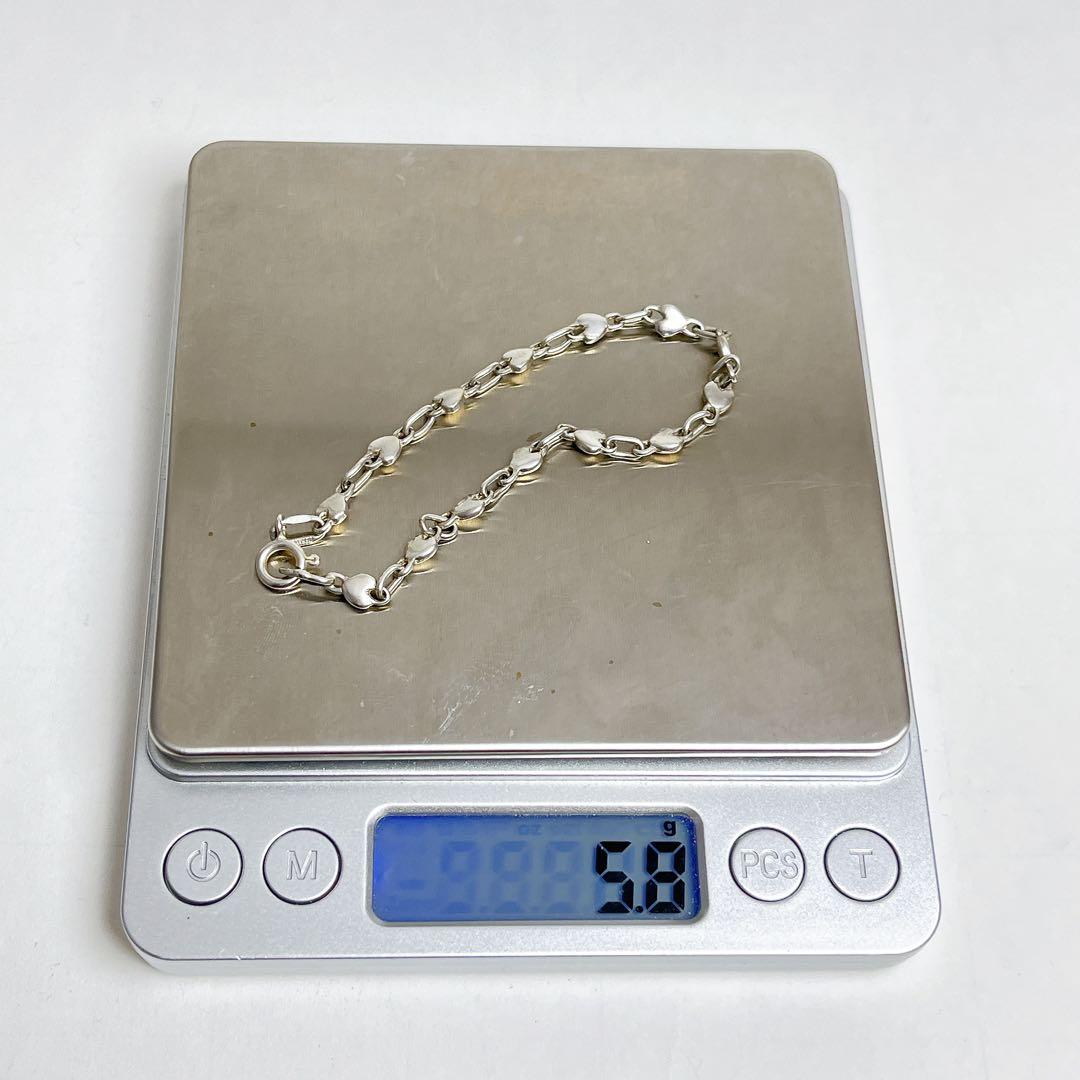 ティファニー　ヴィンテージ　パフハート　オーバルリンク　ブレスレット　925