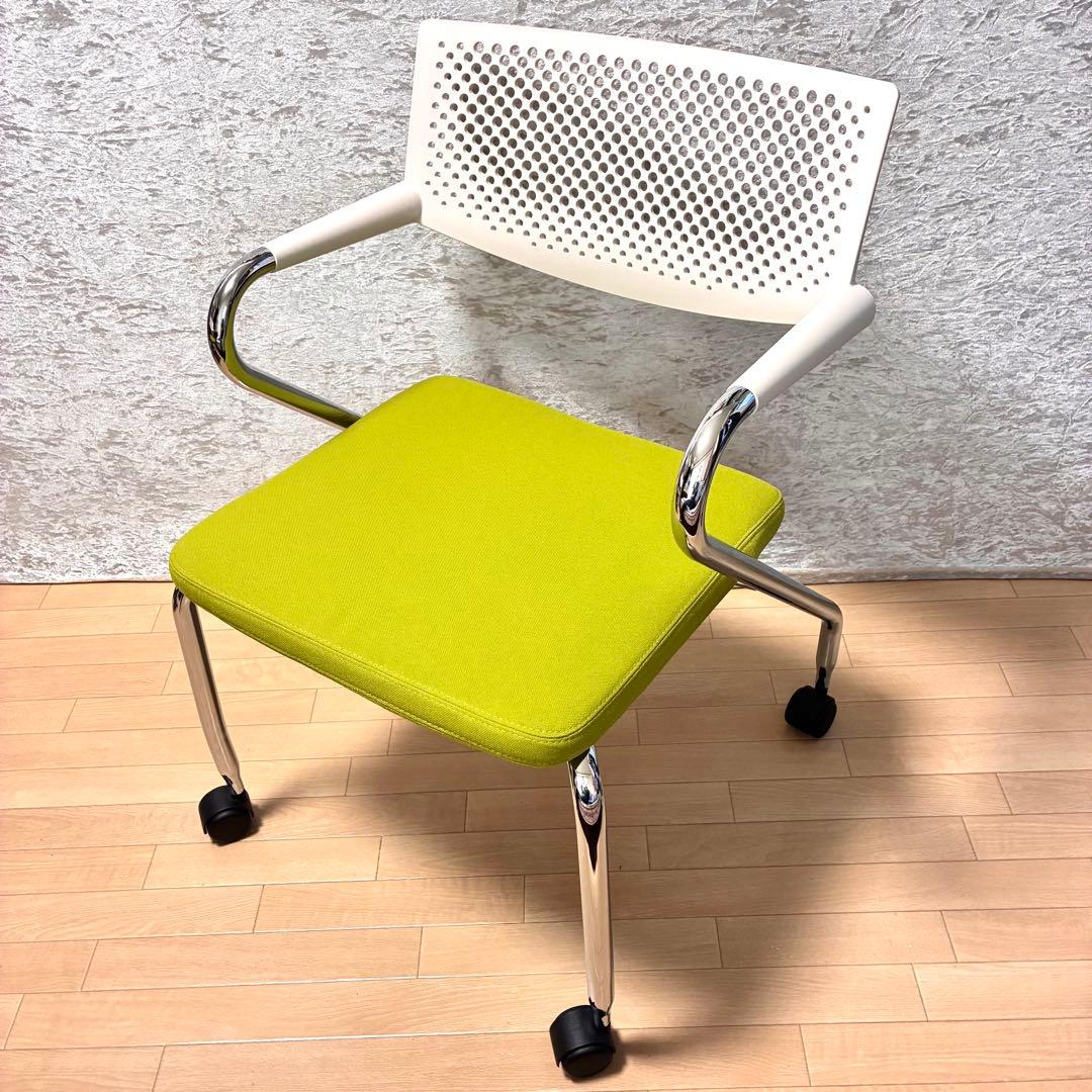 vitra ヴィトラ ビザロール2 visaroll 2 タイヤ付チェア 2脚②