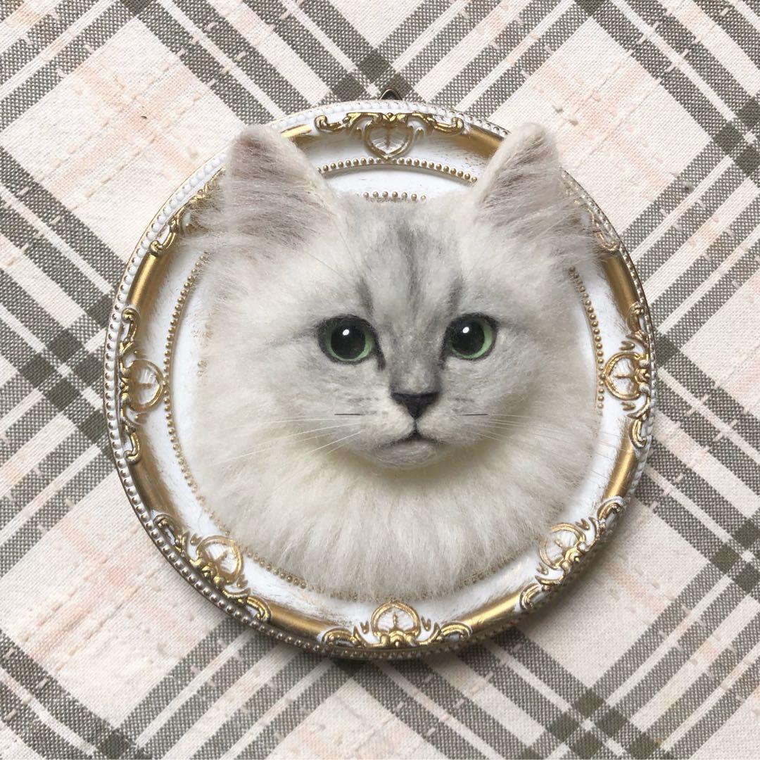 羊毛フェルト 猫 ハンドメイド はな ❦❀プロフお読み下さい❀