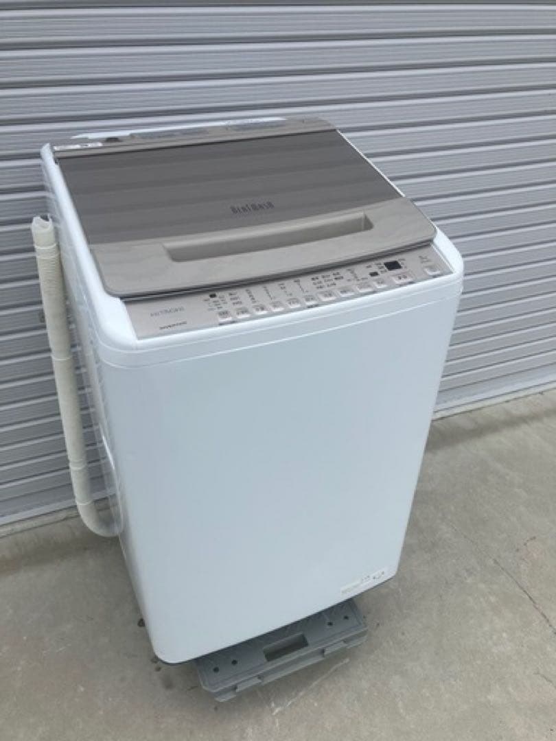 BW-V80G 【枚方市】　8kg洗濯機　日立　ビートウォッシュ　2022年製